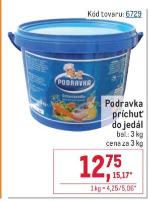Podravka príchuť do jedál
