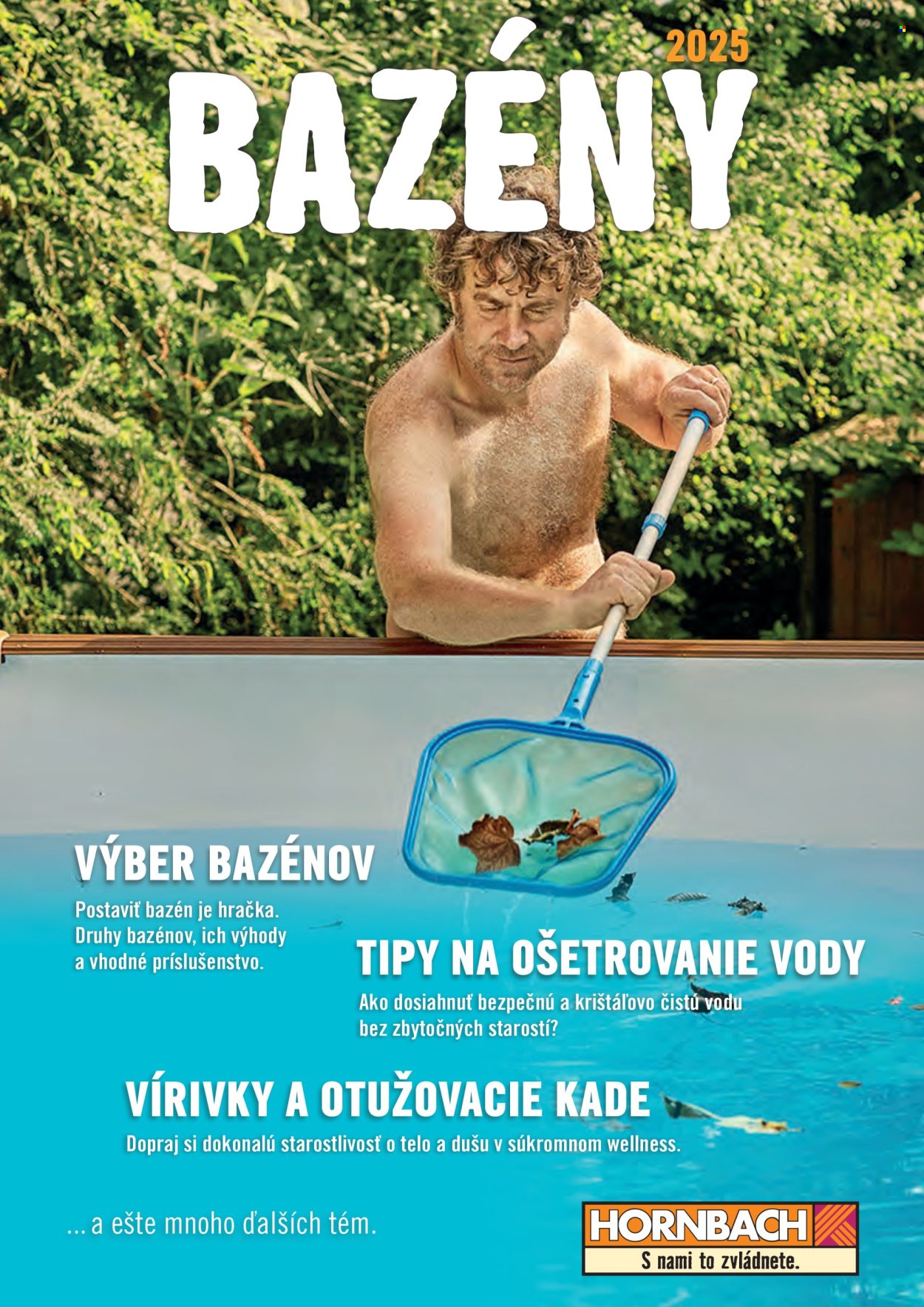 Leták Hornbach. Strana 1