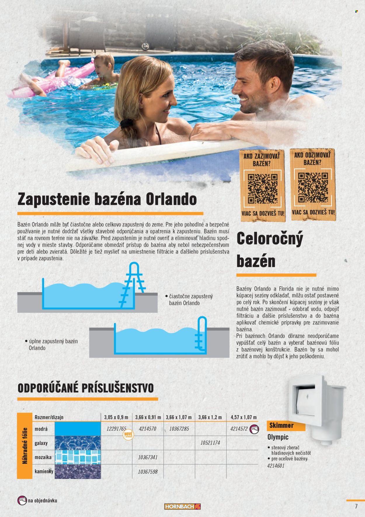Leták Hornbach. Strana 7