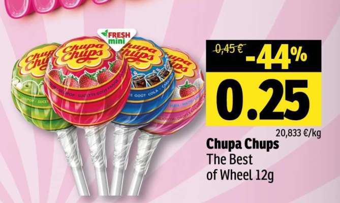 Chupa Chups The Best of Wheel 12g