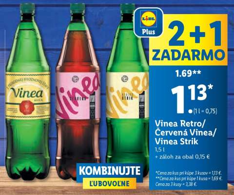 Vinea Retro/Červená Vinea/Vinea Strik
