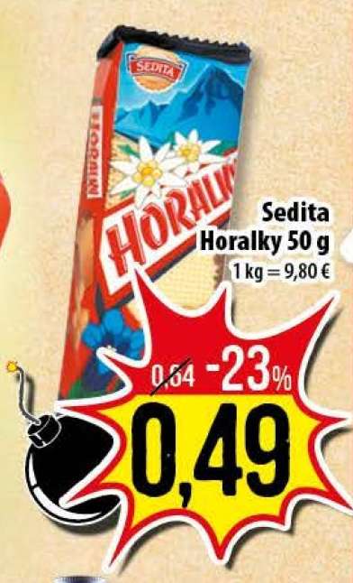 Sedita Horalky 50 g