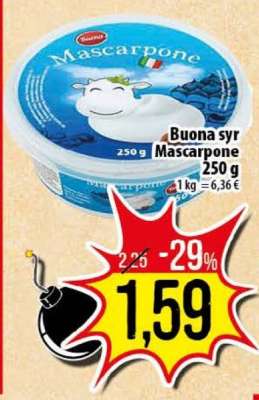 Buona syr Mascarpone