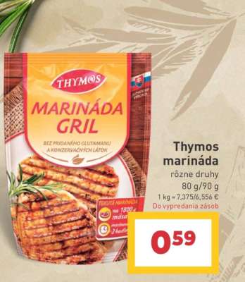 THYMOS Marináda