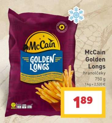 MCCAIN GOLDEN LONGS