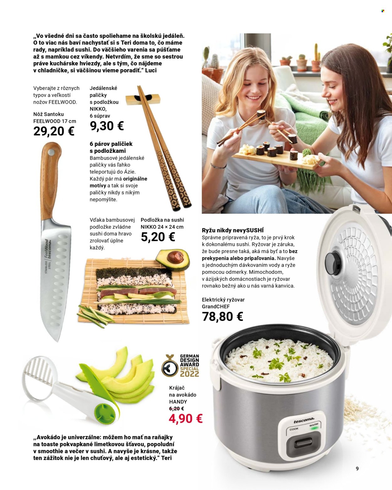 Leták Tescoma. Strana 9