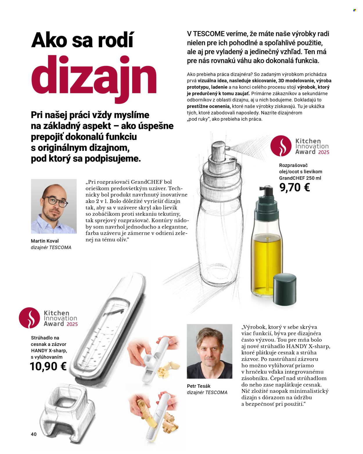 Leták Tescoma. Strana 40