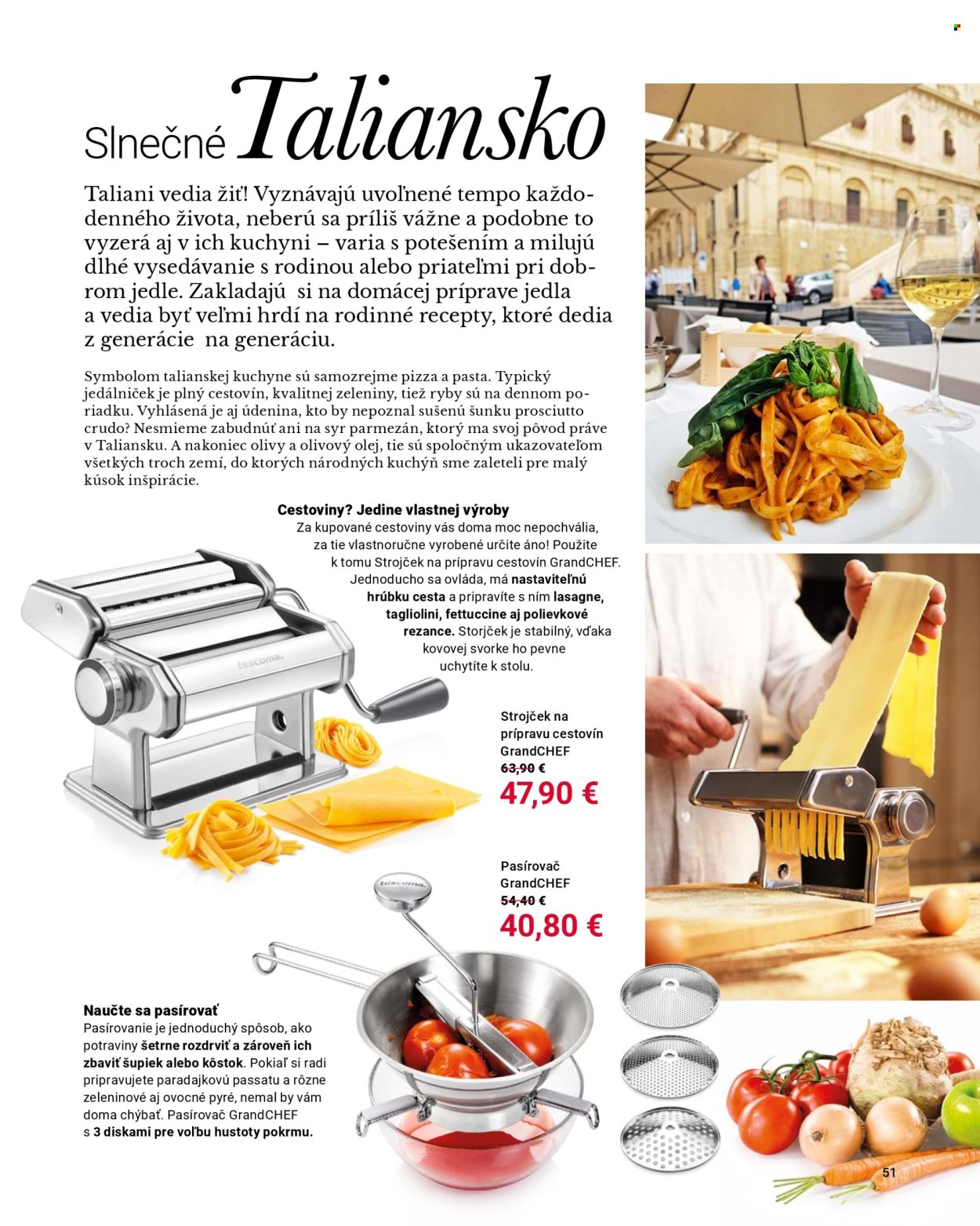 Leták Tescoma. Strana 51