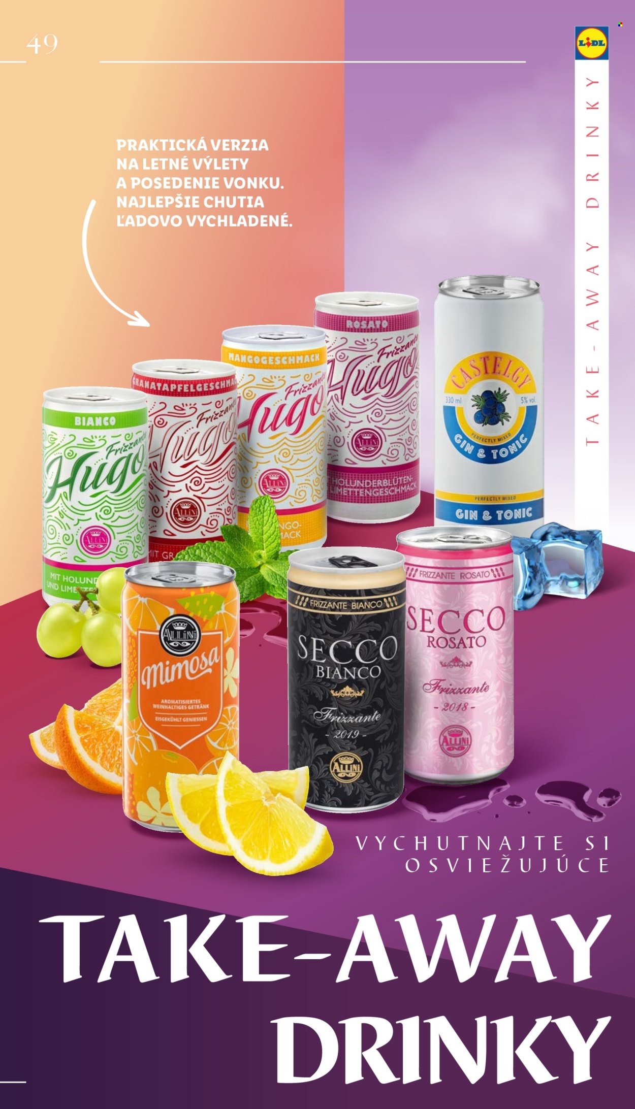 Leták Lidl. Strana 49