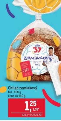 Chlieb zemiakový