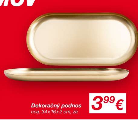 DEKORAČNÝ PODNOS
