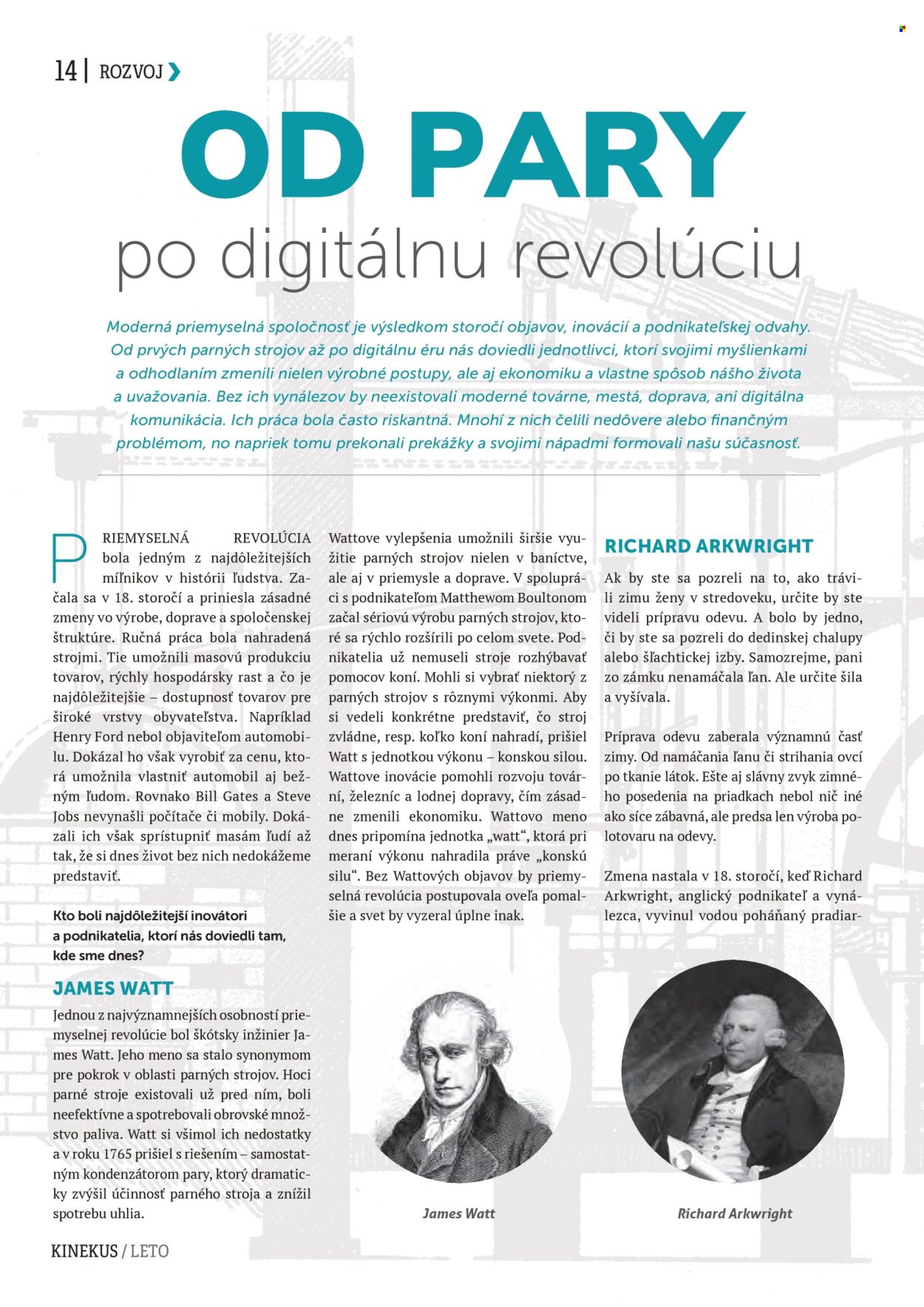 Leták Kinekus. Strana 14