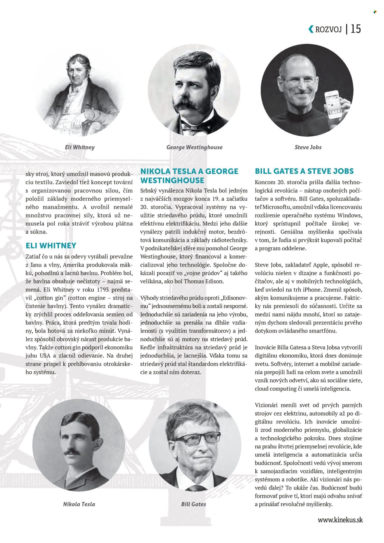 Leták Kinekus. Strana 15