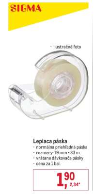 Lepiaca páska