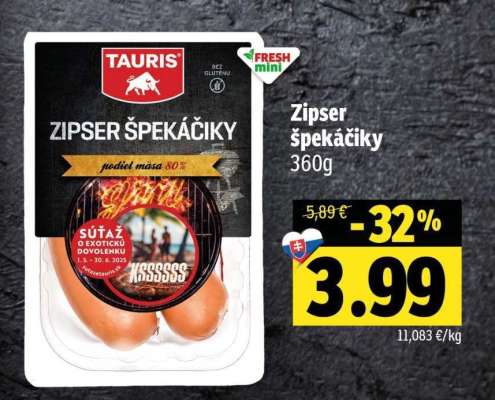 Zipser špekačky