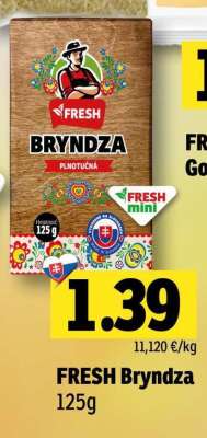 FRESH Bryndza