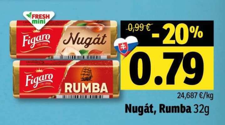 Nugát, Rumba 32g