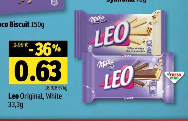 Leo Original, White 33,3g