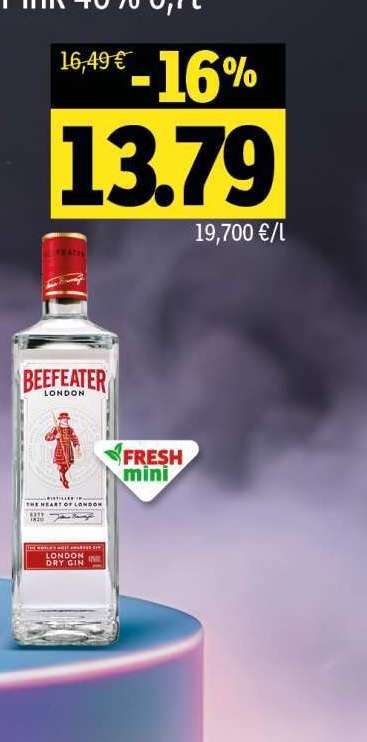 Beefeater London dry gin
