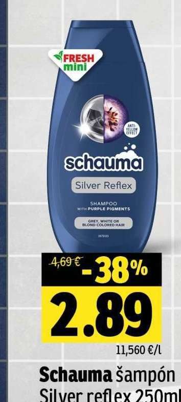 Schauma šampon Silver Reflex 250ml