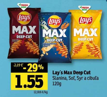 Lay's Max Deep Cut