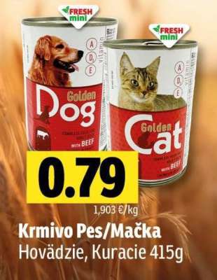 Krmivo Pes/Mačka
