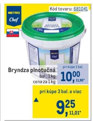 Bryndza plnotučná