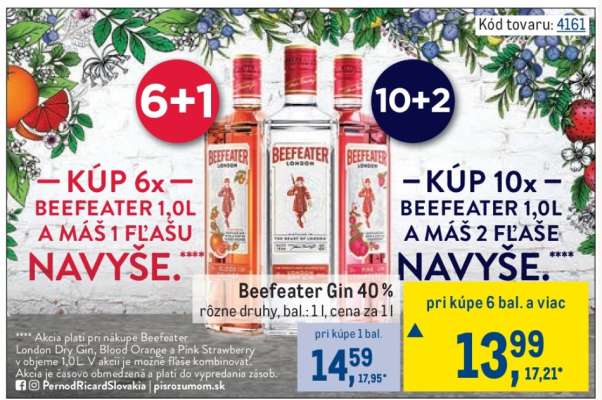 Beefeater Gin 40 %