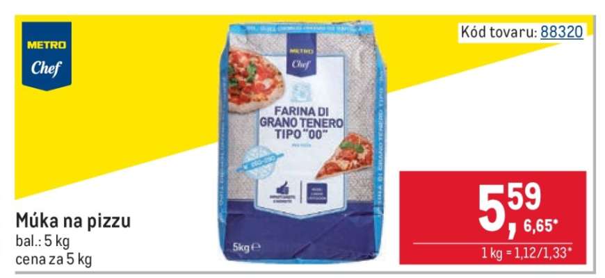 Múka na pizzu