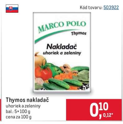 Thymos nakladač