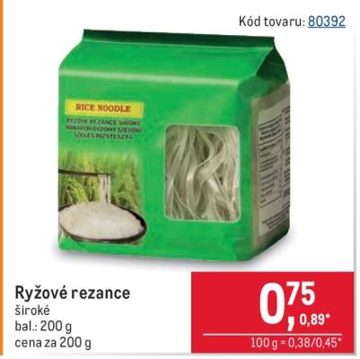 Ryžové rezance