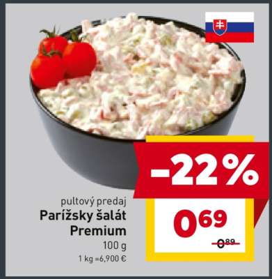 Parížsky šalát Premium