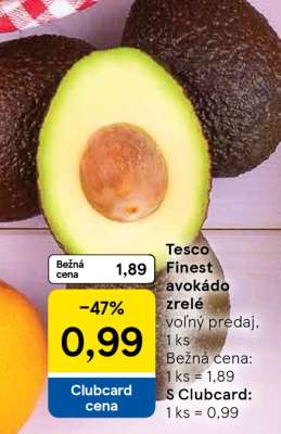 Tesco Finest avokádo zrelé