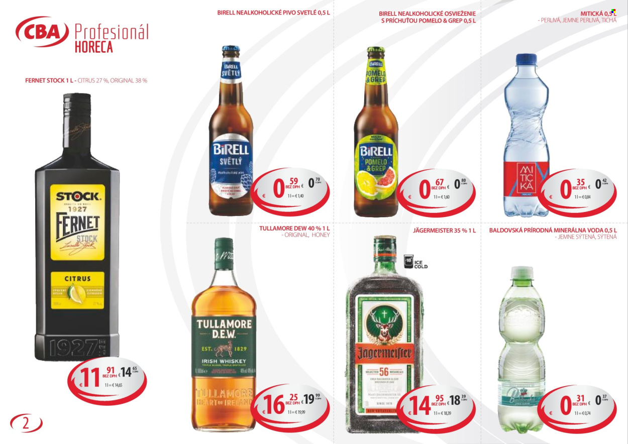 Leták CBA Komfos - 1.7.2025 - 31.7.2025. Strana 2