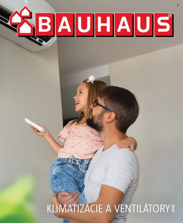 Leták Bauhaus - 29.6.2025 - 31.8.2025. Strana 1