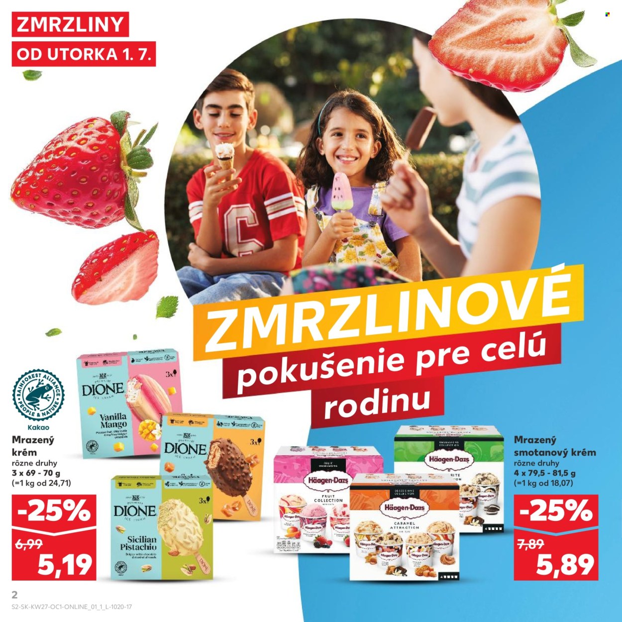 Leták Kaufland - 1.7.2025 - 31.7.2025. Strana 2