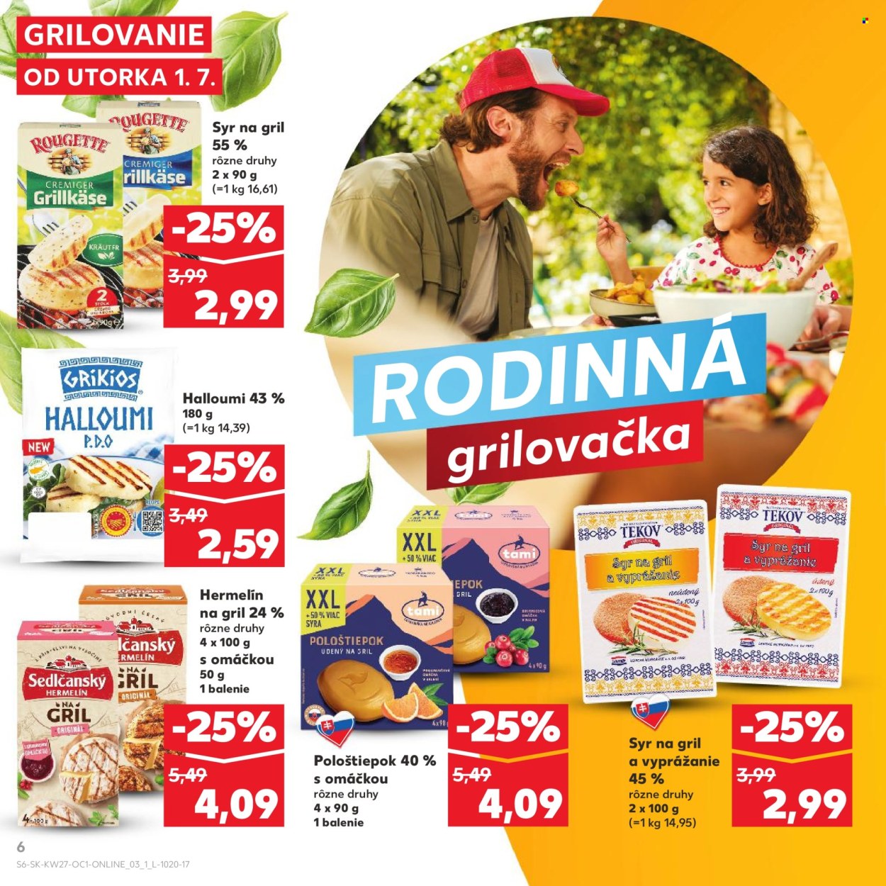 Leták Kaufland - 1.7.2025 - 31.7.2025. Strana 6