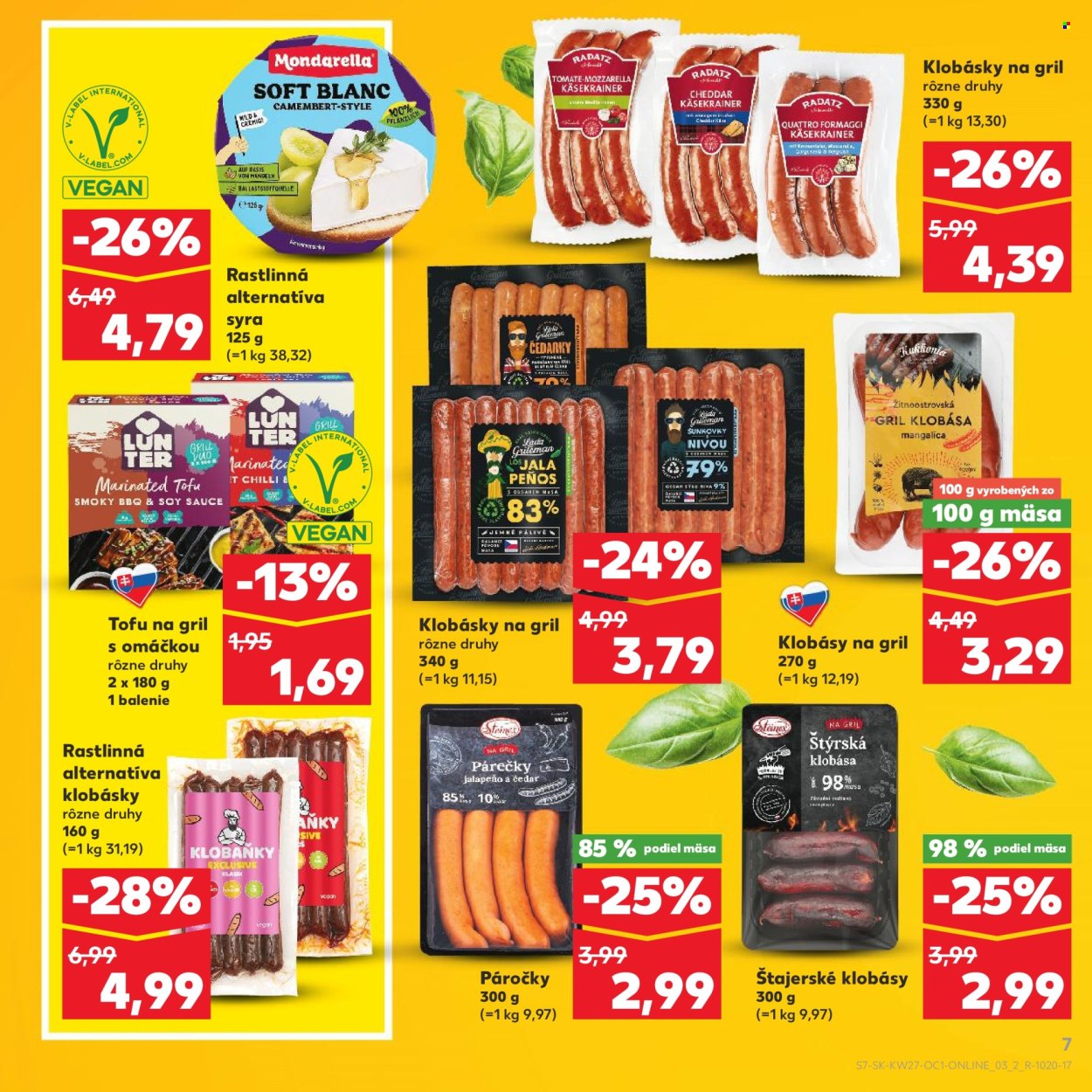 Leták Kaufland - 1.7.2025 - 31.7.2025. Strana 7