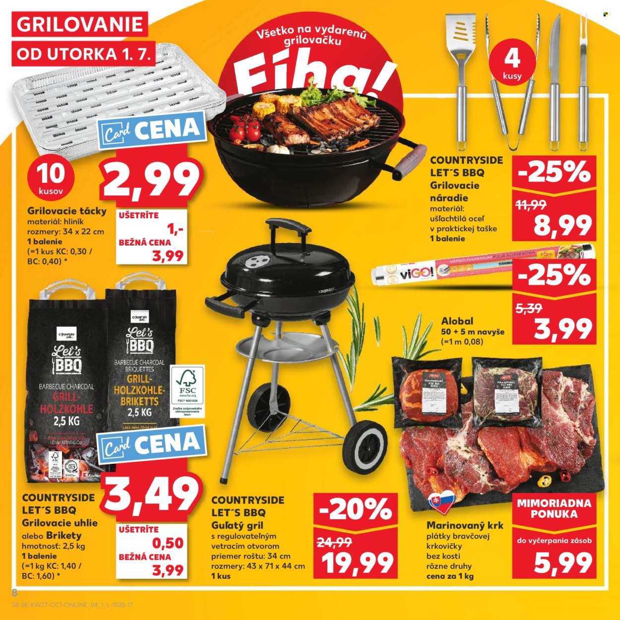 Leták Kaufland - 1.7.2025 - 31.7.2025. Strana 8
