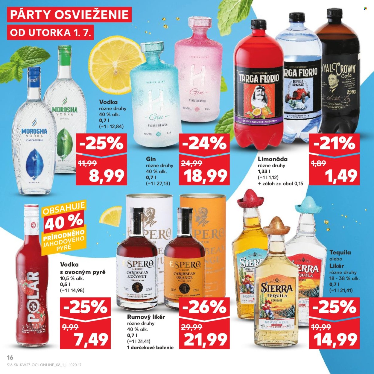 Leták Kaufland - 1.7.2025 - 31.7.2025. Strana 16