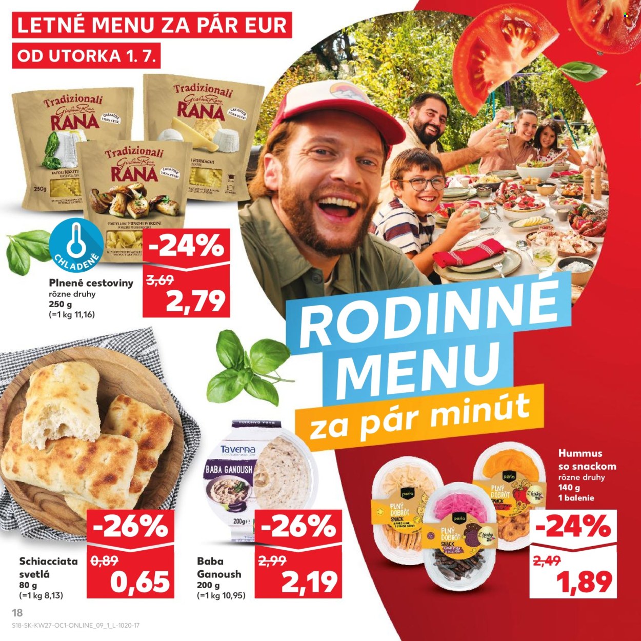 Leták Kaufland - 1.7.2025 - 31.7.2025. Strana 18