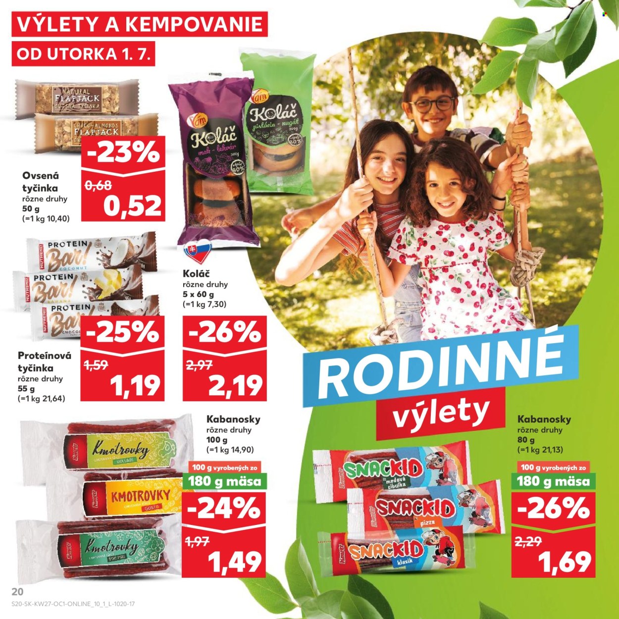 Leták Kaufland - 1.7.2025 - 31.7.2025. Strana 20