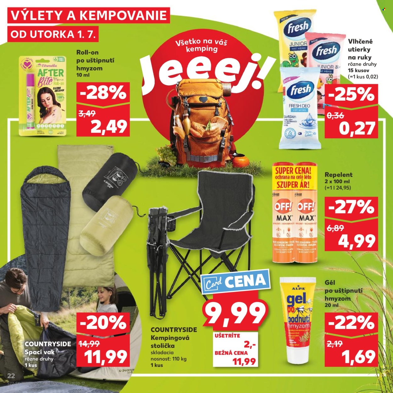 Leták Kaufland - 1.7.2025 - 31.7.2025. Strana 22
