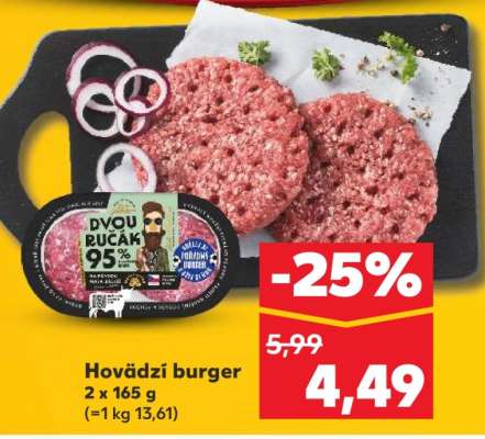 HOVÄDZÍ BURGER