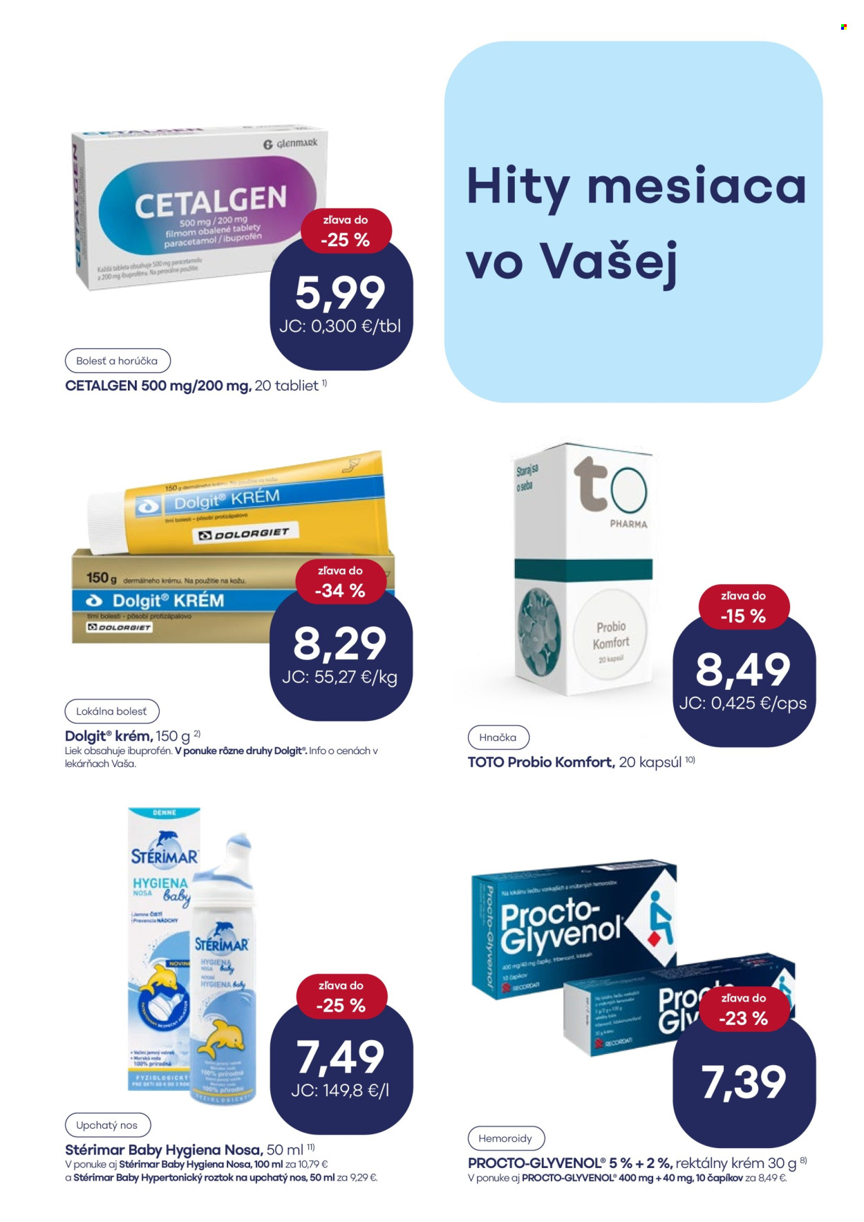 Leták Vaša lekáreň - 1.7.2025 - 31.8.2025. Strana 5