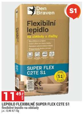 LEPIDLO FLEXIBILNÉ SUPER FLEX C2TE S1