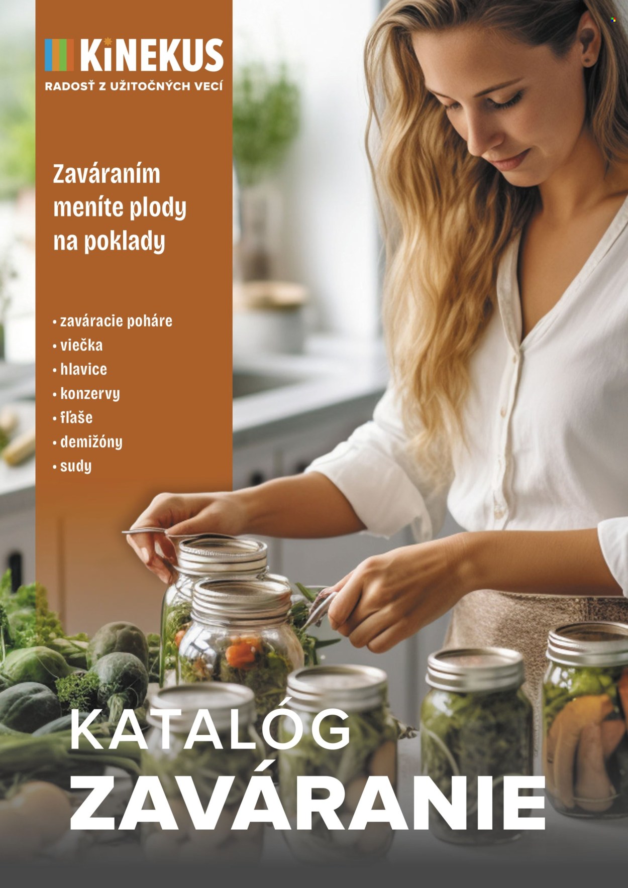 Leták Kinekus. Strana 1