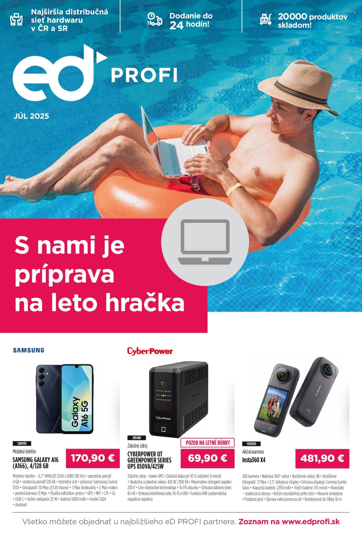 Leták eD PROFI - 1.7.2025 - 31.7.2025. Strana 1