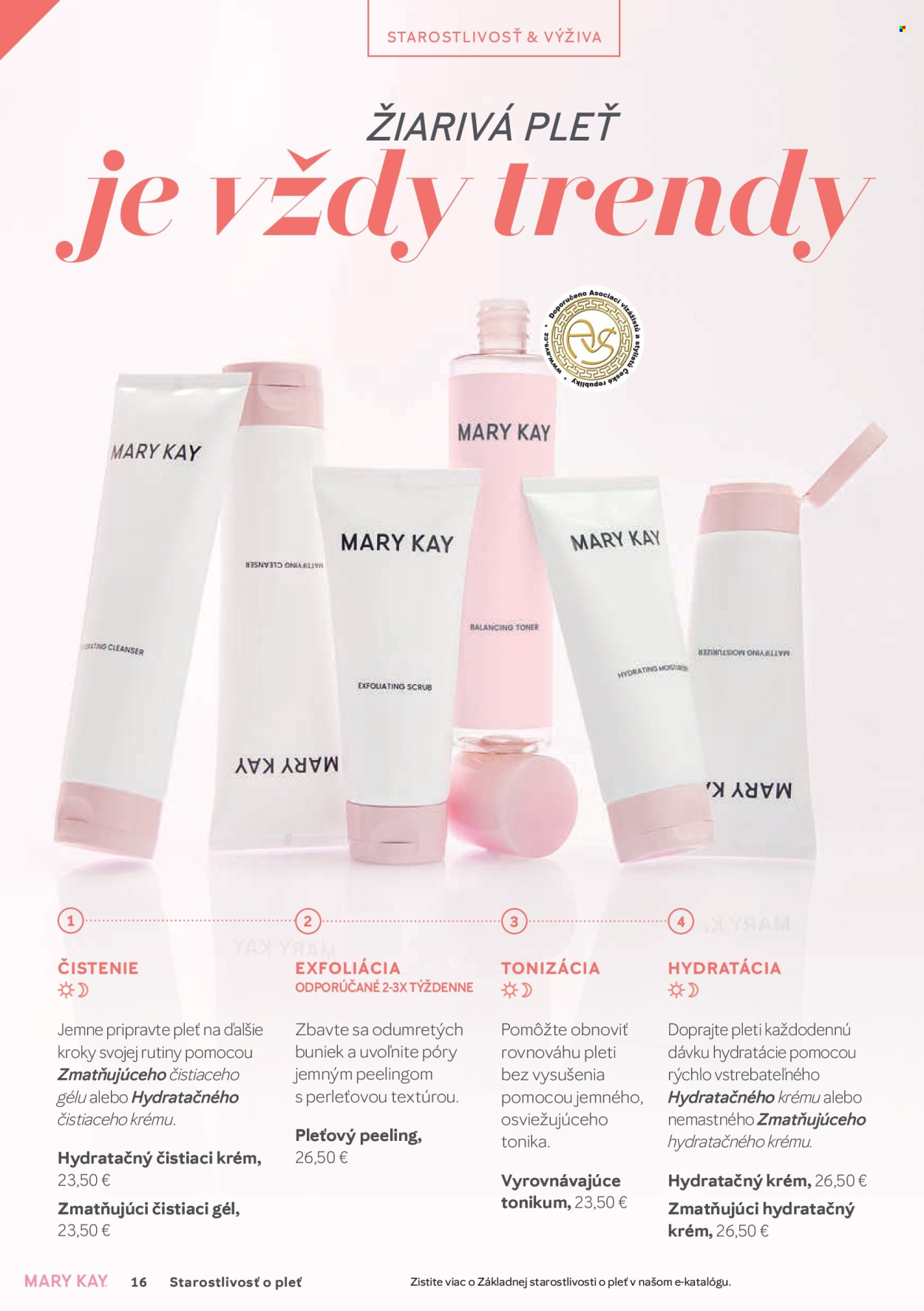 Leták Mary Kay. Strana 16