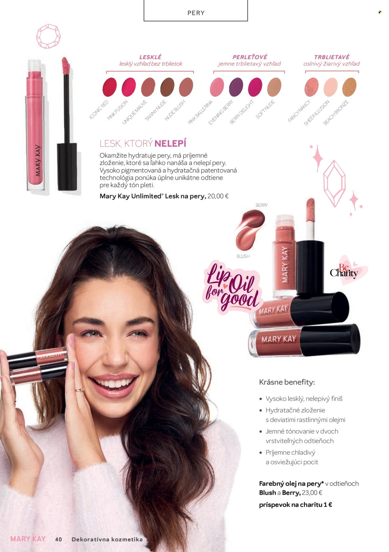 Leták Mary Kay. Strana 40
